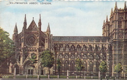 ANGLETERRE - Westminster Abbey - London - Carte Postale Ancienne - Other & Unclassified