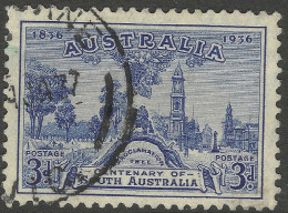 Australia. 1936 Opening Of Submarine Telephone Link To Tasmania. 3d Used. SG 160 - Usados