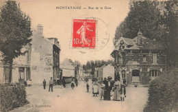 Montataire * Rue De La Gare * Buvette * Villageois - Montataire