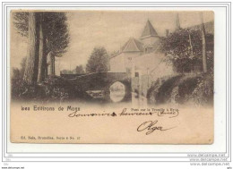 HYON (Mons) Pont Sur La Trouille - Voyagé 1901 - Mons
