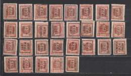 COB 192 Oblitération Bruxelles - Charleroy - Liege - Gand - Anvers (*) Neuf Sans Gomme - Typografisch 1922-31 (Houyoux)