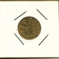 5 CENTS 2004 ETHIOPIA Moneda #AS188.E - Aethiopien