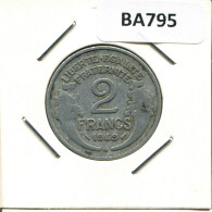 2 FRANCS 1949 B FRANCIA FRANCE Moneda #BA795.E - 2 Francs