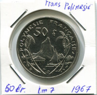 50 FRANCS 1957 POLINESIA FRENCH POLYNESIA Colonial Moneda #AM514.E - Frans-Polynesië
