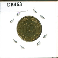 10 PFENNIG 1988 D BRD ALEMANIA Moneda GERMANY #DB463.E - 10 Pfennig