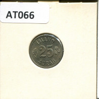 25 AURAR 1958 ISLANDIA ICELAND Moneda #AT066.E - Iceland