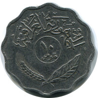 10 FILS 1954 IRAQ Moneda #AP341.E - Irak