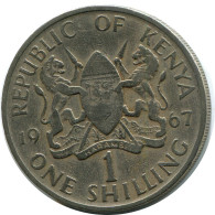 1 SHILLING 1967 KENYA Moneda #AZ186.E - Kenya