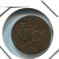 1750 HOLLAND VOC DUIT NEERLANDÉS NETHERLANDS Colonial Moneda #VOC1888.10.E - Nederlands-Indië