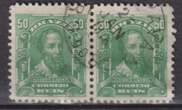 1915 Brasilien Mi:BR 181, Yt:BR 130a, Sg:BR 263, Pedro Alvares Cabral (1467-1520),    Personalities And Liberty Allegory - Usados