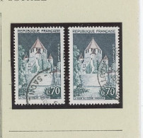 N°1392 A -a - TOUR DE PROVINS - VARIETE TOIT GRIS  - Obl - - Oblitérés