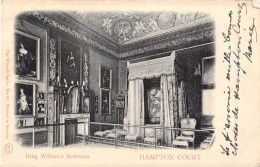 ANGLETERRE - Hampton Court - King William's Bedroom - Carte Postale Ancienne - Autres & Non Classés