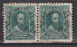 1906 Brasilien Mi:BR 165, Sn:BR 176, Yt:BR 130 Pedro Alvares Cabral (1467-1520), Personalities And Liberty Allegory - Gebraucht