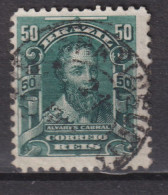 1906 Brasilien Mi:BR 165, Sn:BR 176, Yt:BR 130 Pedro Alvares Cabral (1467-1520), Personalities And Liberty Allegory - Usati