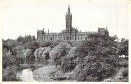 ECOSSE - Glasgow - The University And River Kelvin - Carte Postale Ancienne - Autres & Non Classés