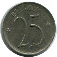 25 CENTIMES 1964 BELGIQUE BELGIUM Pièce #AH834.1.F - 25 Centimes