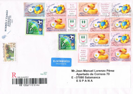 49707. Carta Certificada BUDAPEST (Hungria) 2007. Stamp Juguetes. Mi Primer Sello - Neufs