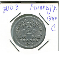 2 FRANCS 1944 C FRANCE French Coin #AN351 - 2 Francs