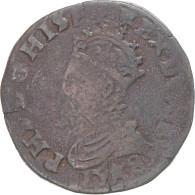Monnaie, Pays-Bas Espagnols, Philippe II, Liard, 1589, Maastricht, TB+, Cuivre - …-1795 : Former Period