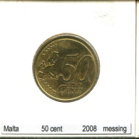 50 EURO CENTS 2008 MALTA Coin #AS630.U - Malta