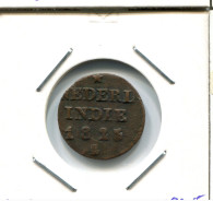 1825 S 1/4 STUIVER NETHERLANDS EAST INDIA (SUMATRA) COLONIAL Coin #VOC1365.7.U - Niederländisch-Indien