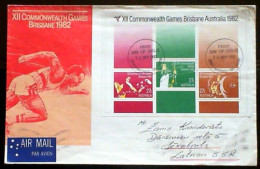 AUSTRALIA - FDC - 1982 XII Commonwelth Games Brisbane - Autres & Non Classés