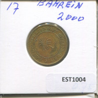 10 FILS 2000 BAHRAIN Islamic Coin #EST1004.2.U - Bahreïn