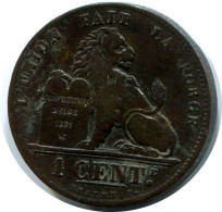 1 CENTIME 1899 BELGIUM Coin FRENCH Text #AX354.U - 1 Cent