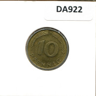 10 PFENNIG 1979 D WEST & UNIFIED GERMANY Coin #DA922.U - 10 Pfennig