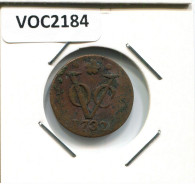 1732 HOLLAND VOC DUIT NETHERLANDS INDIES NEW YORK COLONIAL PENNY #VOC2184.7.U - Niederländisch-Indien