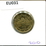 20 EURO CENTS 2010 ÖSTERREICH AUSTRIA Münze #EU031.D - Autriche