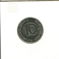 10 TOLARJEV 2000 SLOWENIEN SLOVENIA Münze #AS574.D - Slowenien
