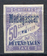 MADAGASCAR < TAXE N° 6 * Neuf Ch. * MH - Timbres-taxe