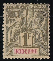 Indochine N°15 - Oblitéré - B/TB - Used Stamps