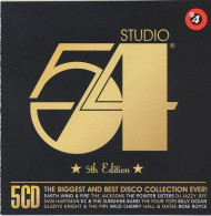 5x CD Studio 54 *5th Edition* - The Biggest And Best Disco Collection Ever! - Altri - Inglese
