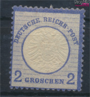 Deutsches Reich 20 Mit Falz 1872 Großes Brustschild (10049010 - Neufs