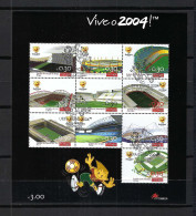 PORTUGAL 2004: Bloc " Stades De Football" Obl. PJ - 2006 – Germany