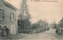 Marnoz Près Salins Les Bains * 1906 * Rue Du Village * Enfants Villageois - Andere & Zonder Classificatie