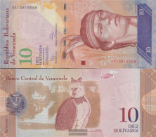 Venezuela Pick-number: 90e Uncirculated 2014 10 Bolivares - Venezuela