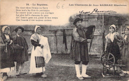 FOLKLORE - Les Chansons De Jean Rameau Illustrées - Le Baptême - Carte Postale Ancienne - Musica