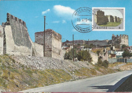 GRECE - CARTE MAXIMUM - Yvert N° 1382 - FORTERESSE BYZANTINE De SALONIQUE - Maximum Cards & Covers