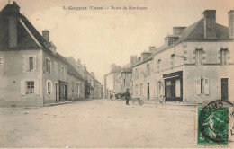 Gouzon * Route De Montluçon * Commerce Magasin ESCASSUT ALANGRE * Hôtel * Villageois - Autres & Non Classés