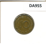 10 PFENNIG 1990 J BRD DEUTSCHLAND Münze GERMANY #DA955.D - 10 Pfennig