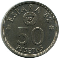 50 PESETAS 1980 SPANIEN SPAIN Münze #AR188.D - 50 Peseta