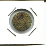 1734 HOLLAND VOC DUIT NIEDERLANDE OSTINDIEN NY COLONIAL PENNY #VOC2803.7.D - Niederländisch-Indien