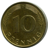 10 PFENNIG 1994 D BRD DEUTSCHLAND Münze GERMANY #AZ463.D - 10 Pfennig