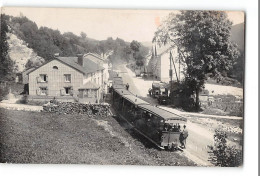 CPA 88 Xonrupt Carte Photo Le Tramway - Xonrupt Longemer