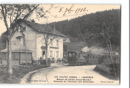 CPA 88 Xonrupt Longemer Maison De Famille Simon Marchal Le Tramway Vers La Schlucht - Xonrupt Longemer