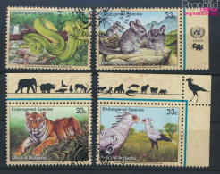 UNO - New York 815-818 (kompl.Ausg.) Gestempelt 1999 Gefährdtete Tiere (10063991 - Used Stamps