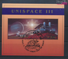 UNO - New York Block16 (kompl.Ausg.) Gestempelt 1999 UNISPACE III (10063929 - Oblitérés